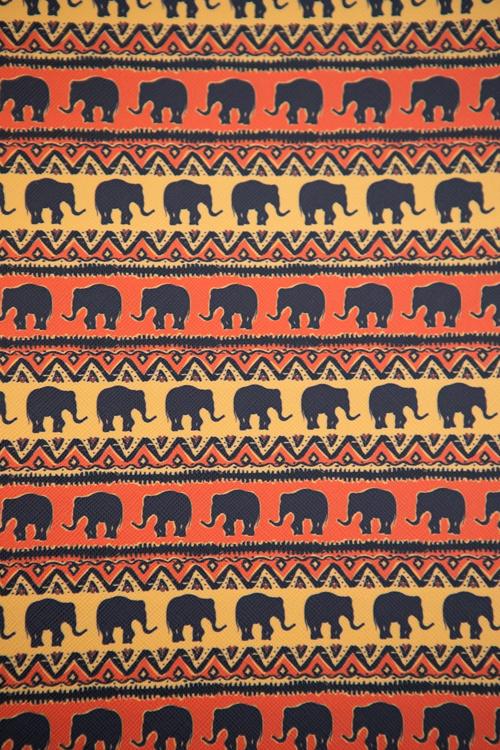 Elephant faux leather sheet