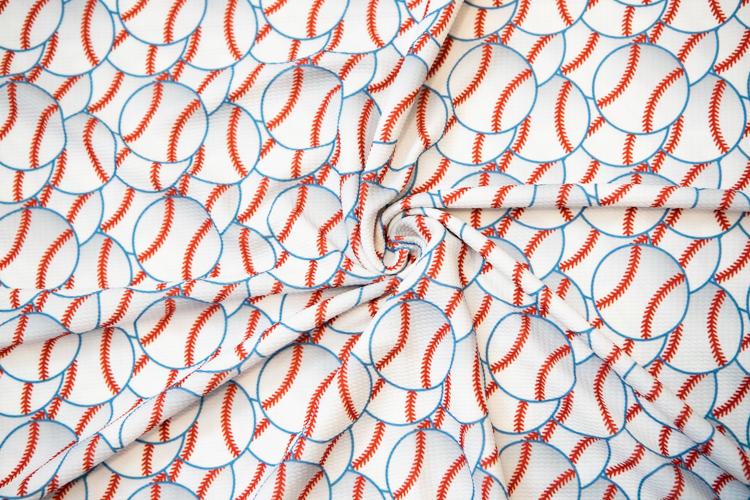 Baseball Bullet Fabric Strip