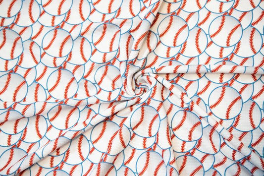 Baseball Bullet Fabric Strip