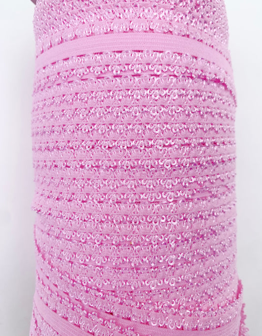 Light Pink Picot Elastic