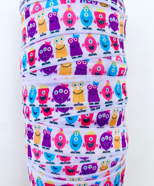 Silly Monsters Fold Over Elastic