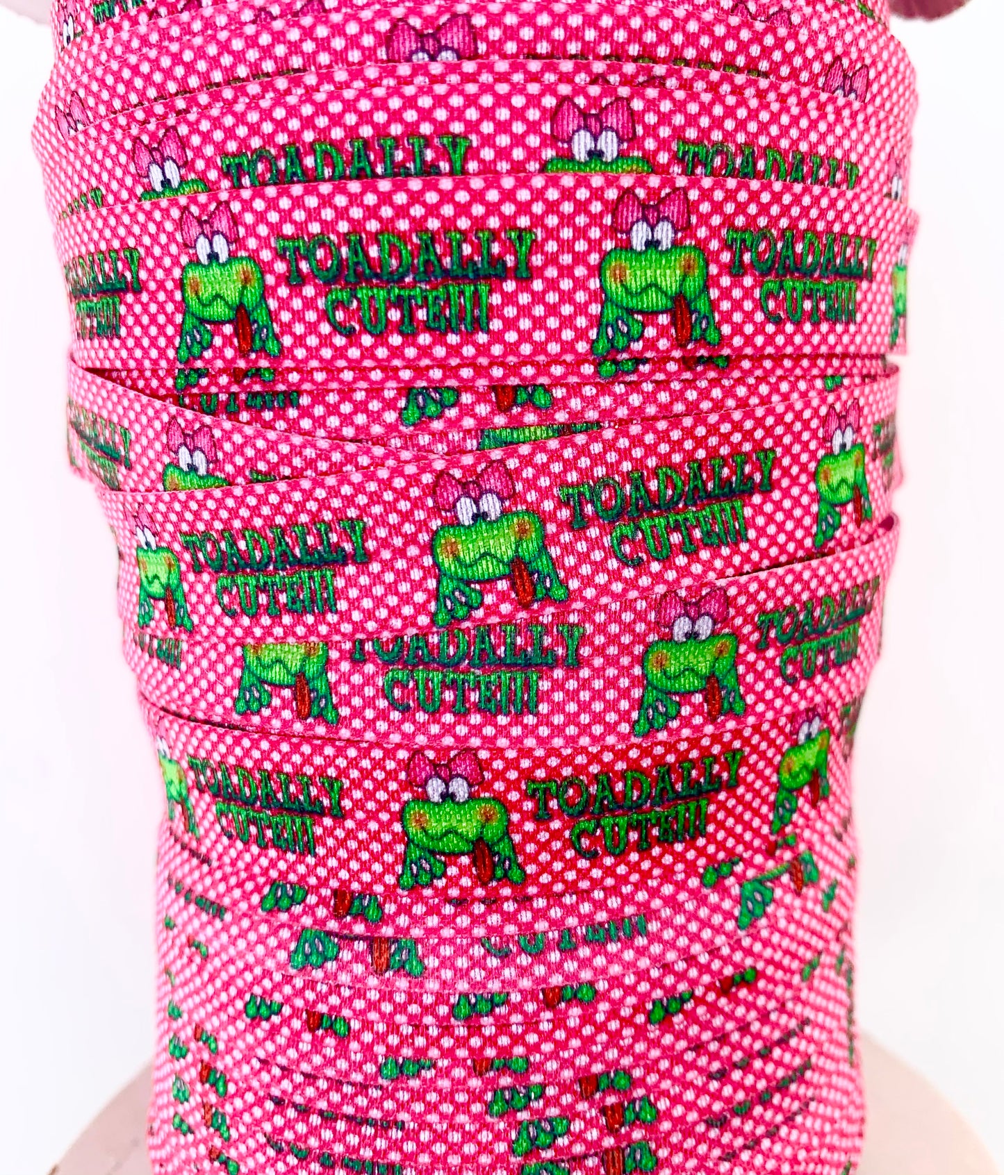 Toadally Cute Fold Over Elastic