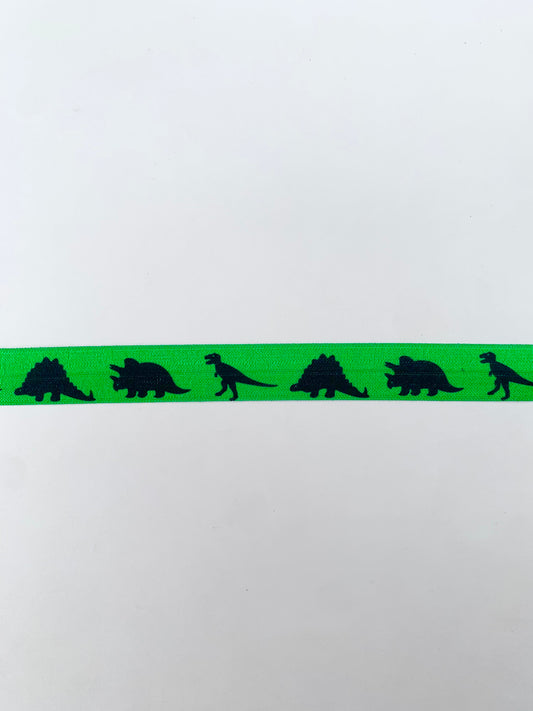Dinosaur Fold Over Elastic