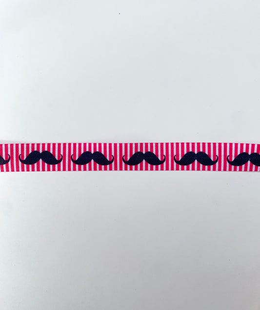 Mustache Fold Over Elastic