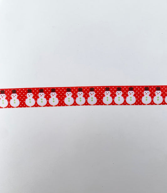Snowman Fold Over Elastic