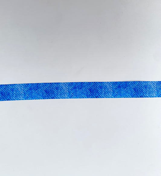Denim Fold Over Elastic