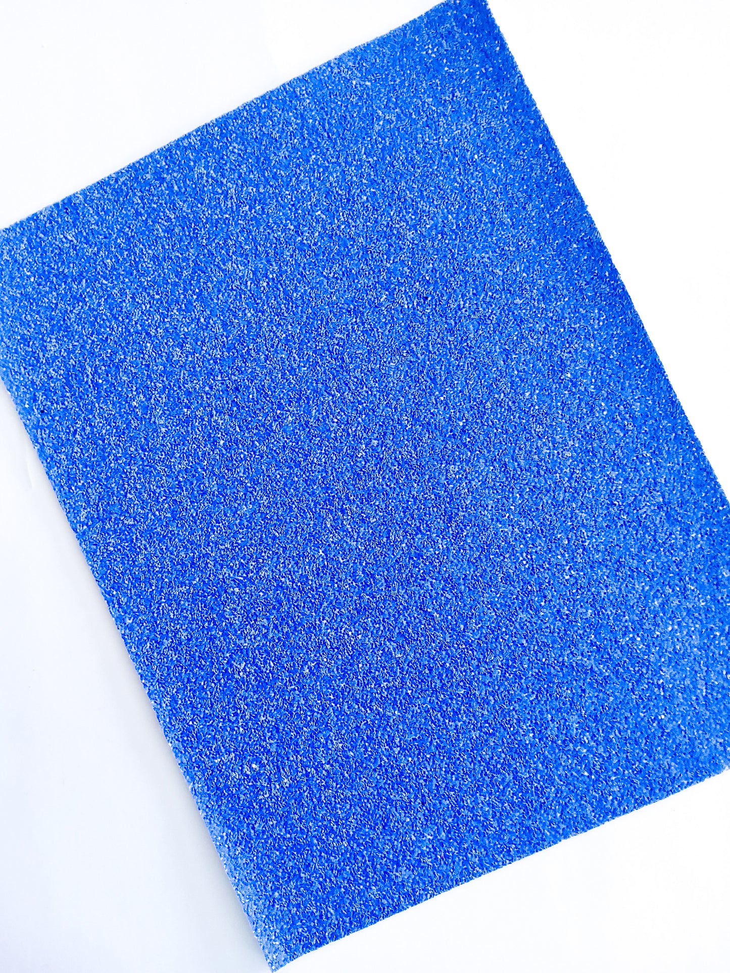 Ocean Deep Chunky Glitter 9x12 faux leather sheet