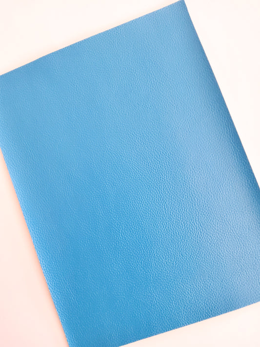 Turquoise Pebbled 9x12 faux leather sheet