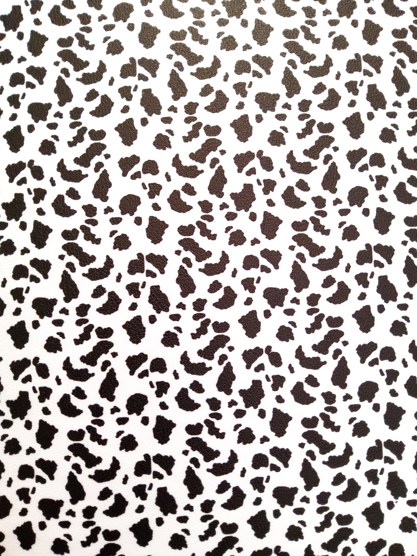 Small Cow Print 9x12 faux leather sheet