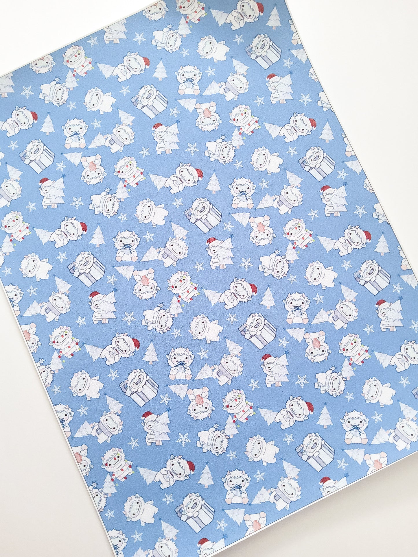 Yeti 9x12 faux leather sheet