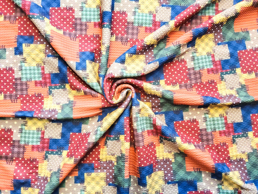 Scarecrow Patches Bullet Fabric Strip