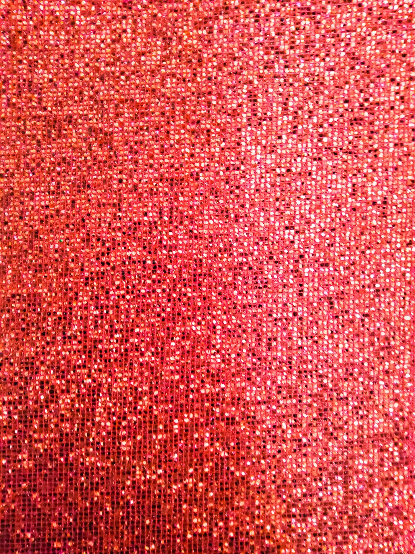 Square Red Glitter 9x12 faux leather sheet
