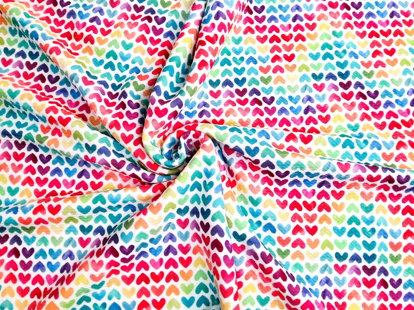 Hearts Bullet Fabric