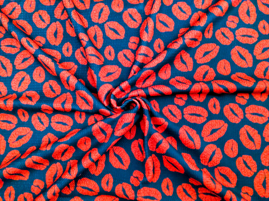 Lips Bullet Fabric