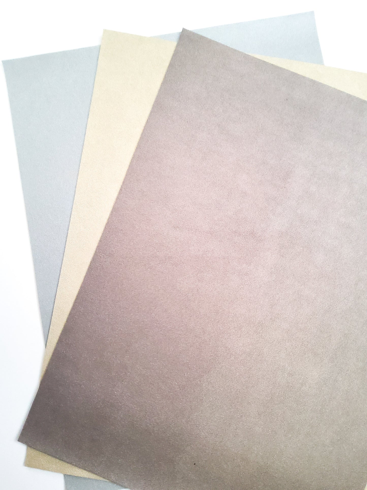 Shimmer Smooth Set 9x12 faux leather sheet