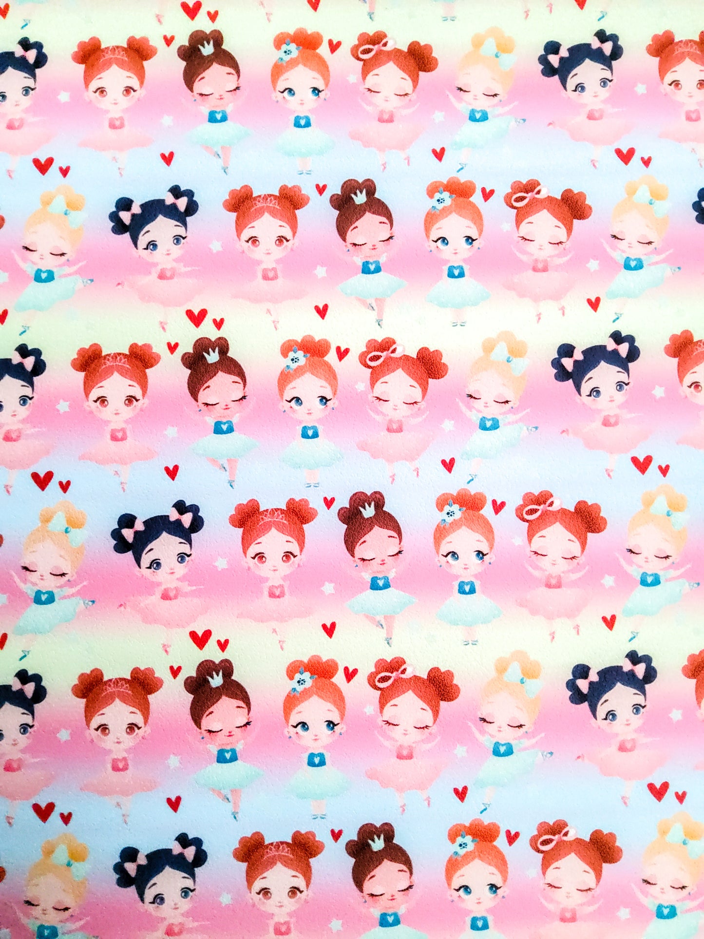 Ballet 9x12 faux leather sheet