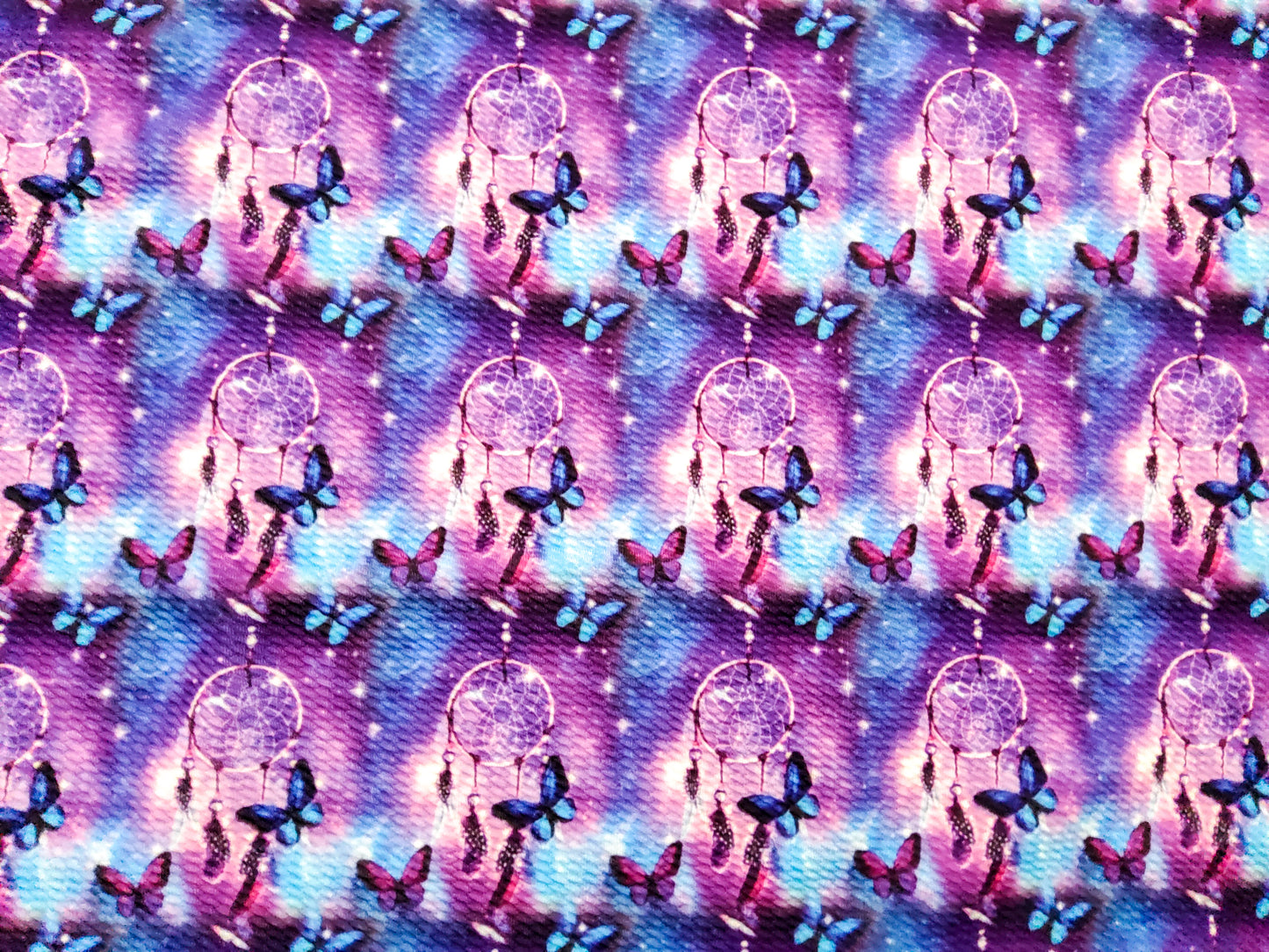 Purple Dreamcatcher Bullet Fabric Strip