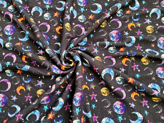 Dark Celestial Bullet Fabric Strip