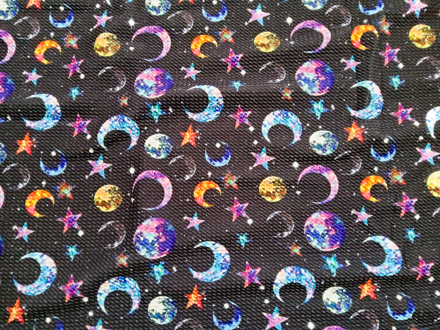 Dark Celestial Bullet Fabric Strip