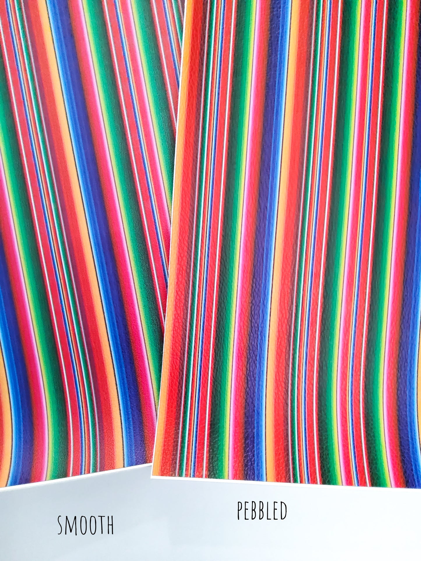 Skinny Serape 9x12 faux leather sheet