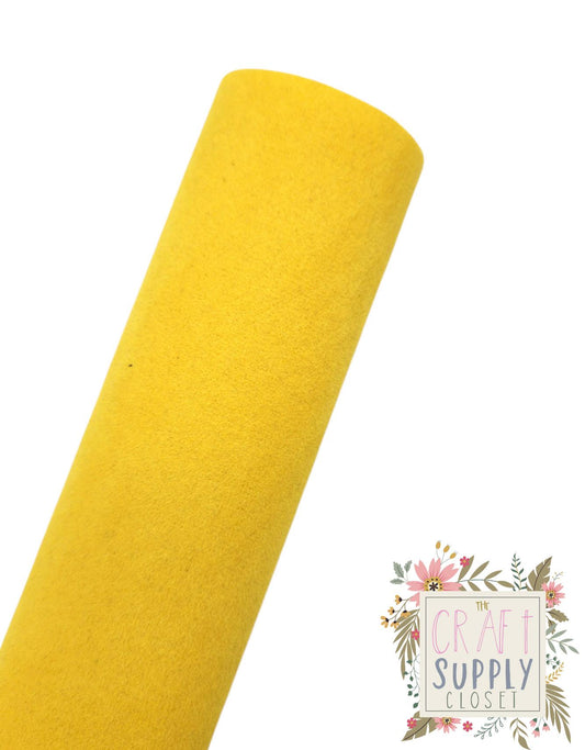 Yellow Suede 9x12 sheet