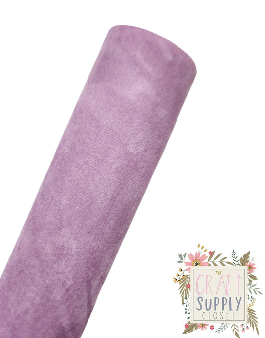 Lavender Suede 9x12 sheet