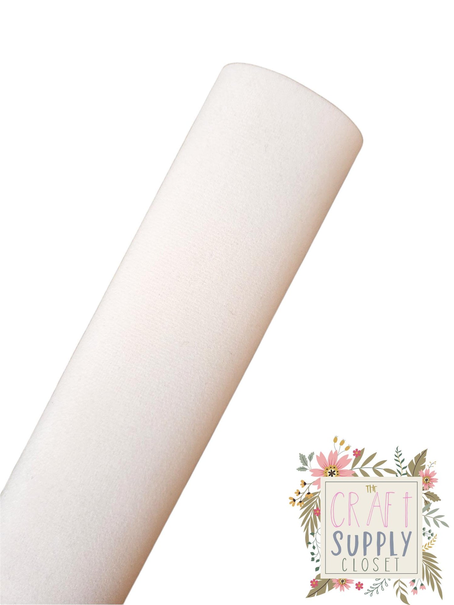 White Suede 9x12 sheet