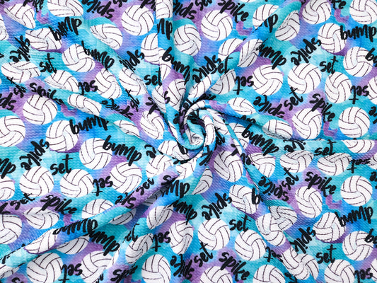 Volleyball Bullet Fabric Strip