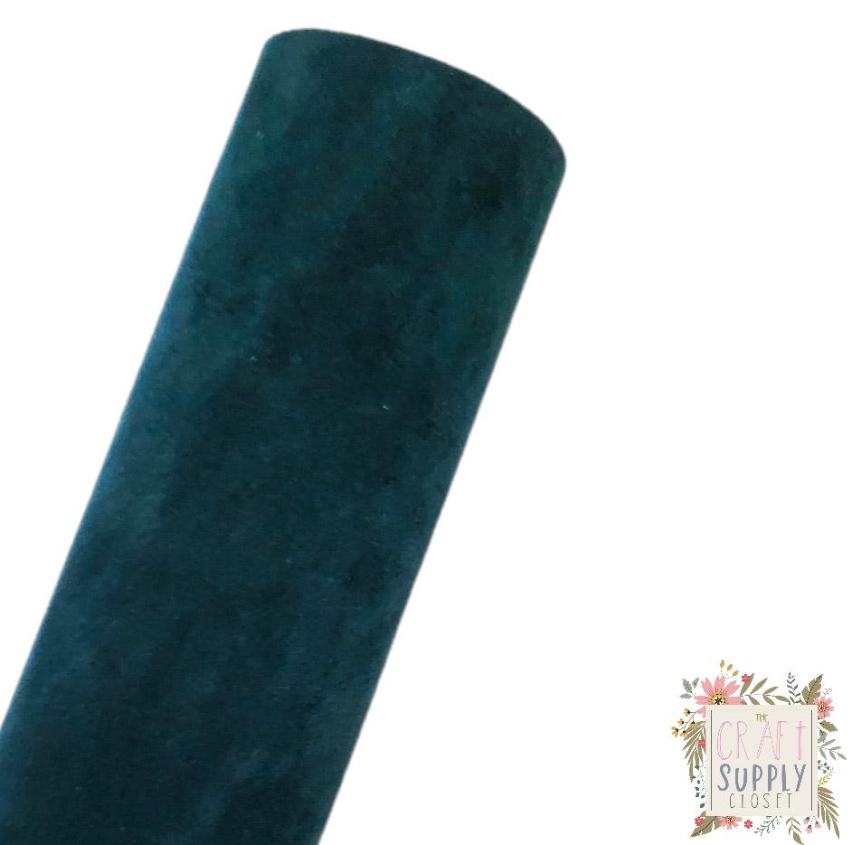 Forest Green Suede 9x12 sheet