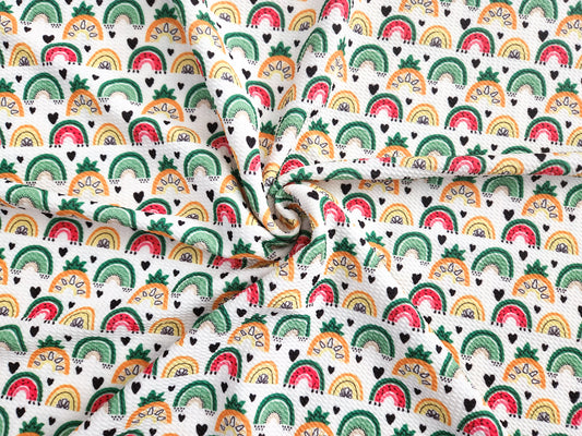 Fruit Rainbows Bullet Fabric Strip