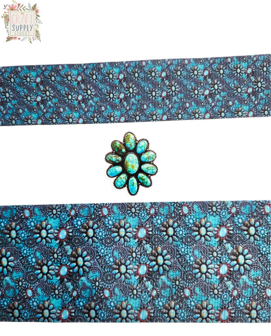 Turquoise Jewelry 3"/1.5" Ribbon