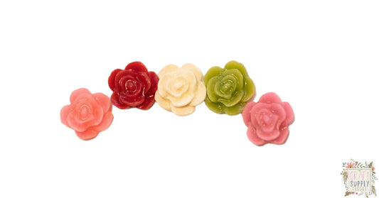 Tiny Rose Resins - Set of 10