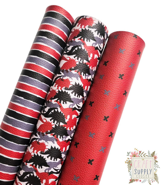 Red Dino Set