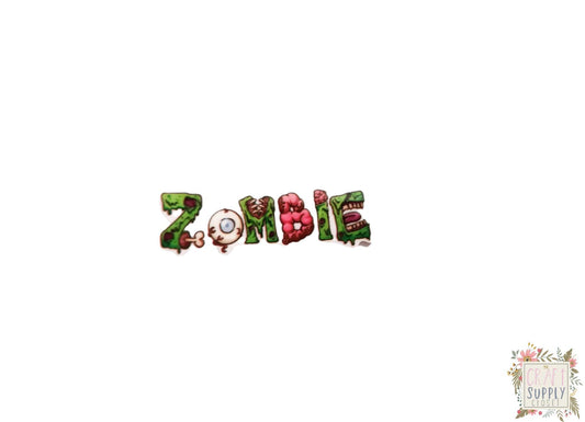 Zombie Word Resin