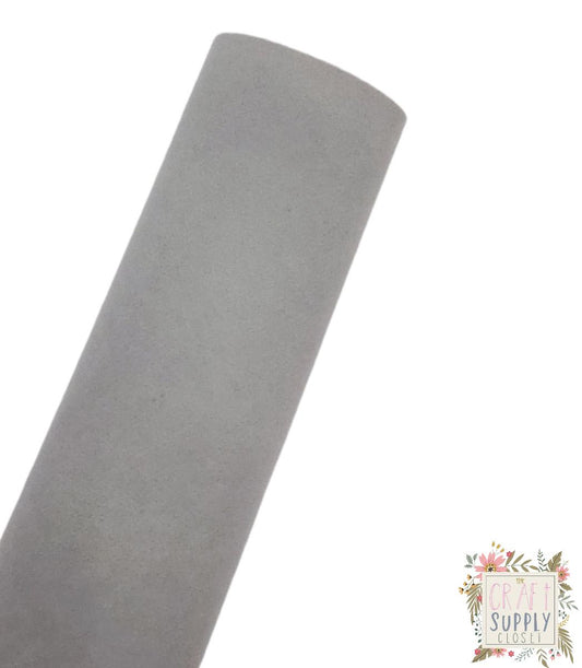 Light Gray Suede 9x12 sheet