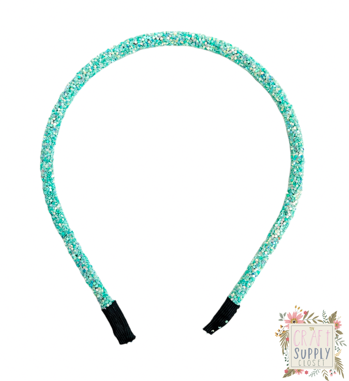 Mint Glitter Headband