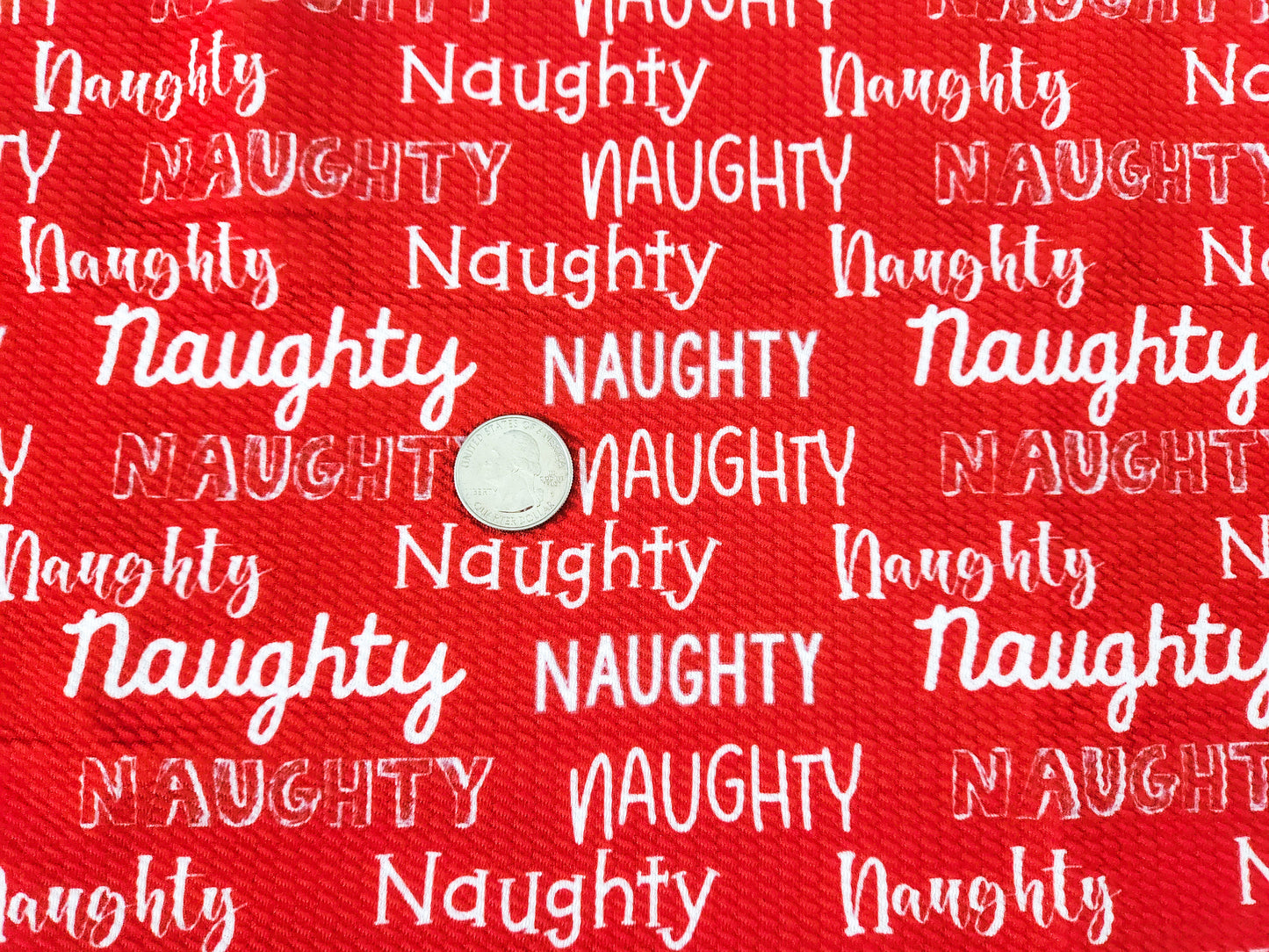Naughty Bullet Fabric Strip