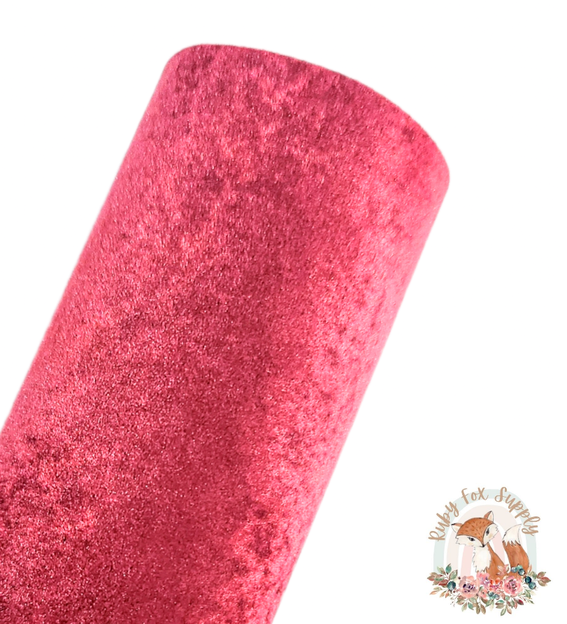 Cranberry Velvet 9x12 sheet
