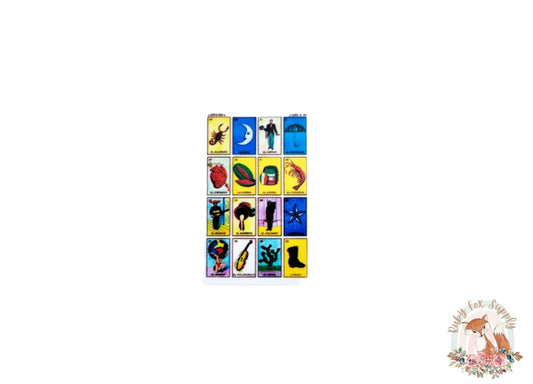 Loteria Resin