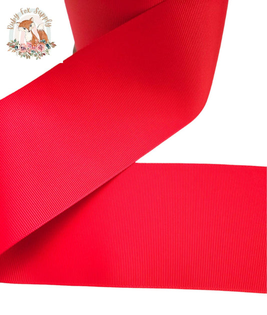 Red 3" Ribbon