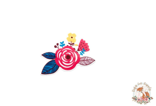 Colorful Flowers Resin
