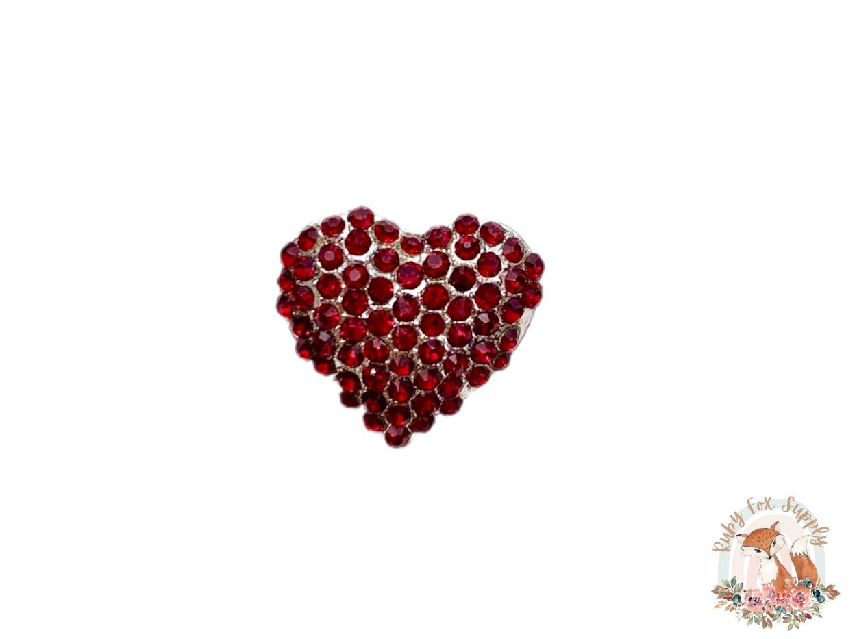 Heart Rhinestone - Shank Back