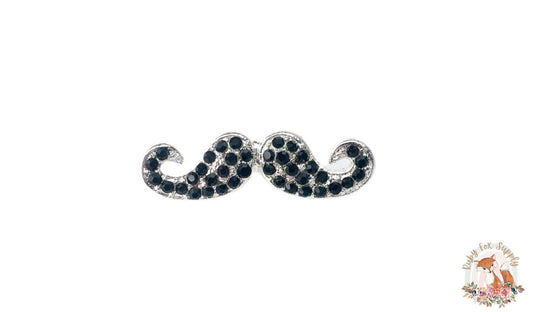 Mustache Rhinestone - Shank Back