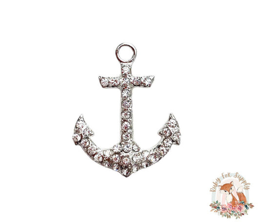 Anchor Rhinestone - Flat Back