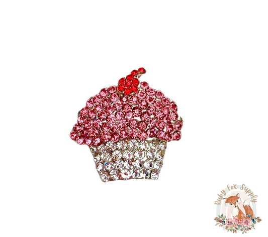 Cupcake Rhinestone - Shank Back