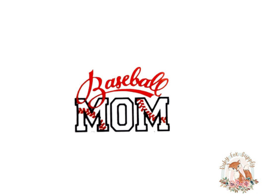 Baseball Mom Resin