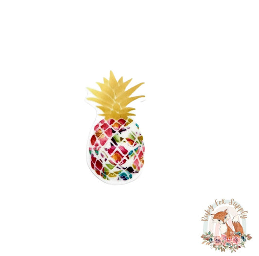 Colorful Pineapple Resin