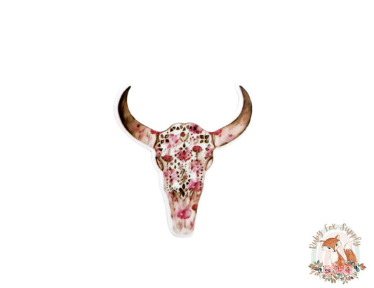 Cow Skull Resin