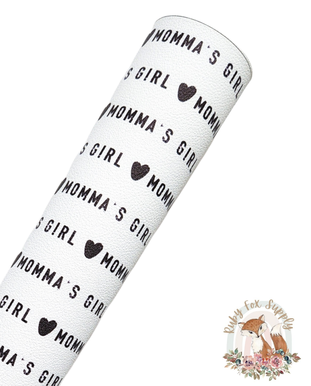 Momma's Girl 9x12 faux leather sheet