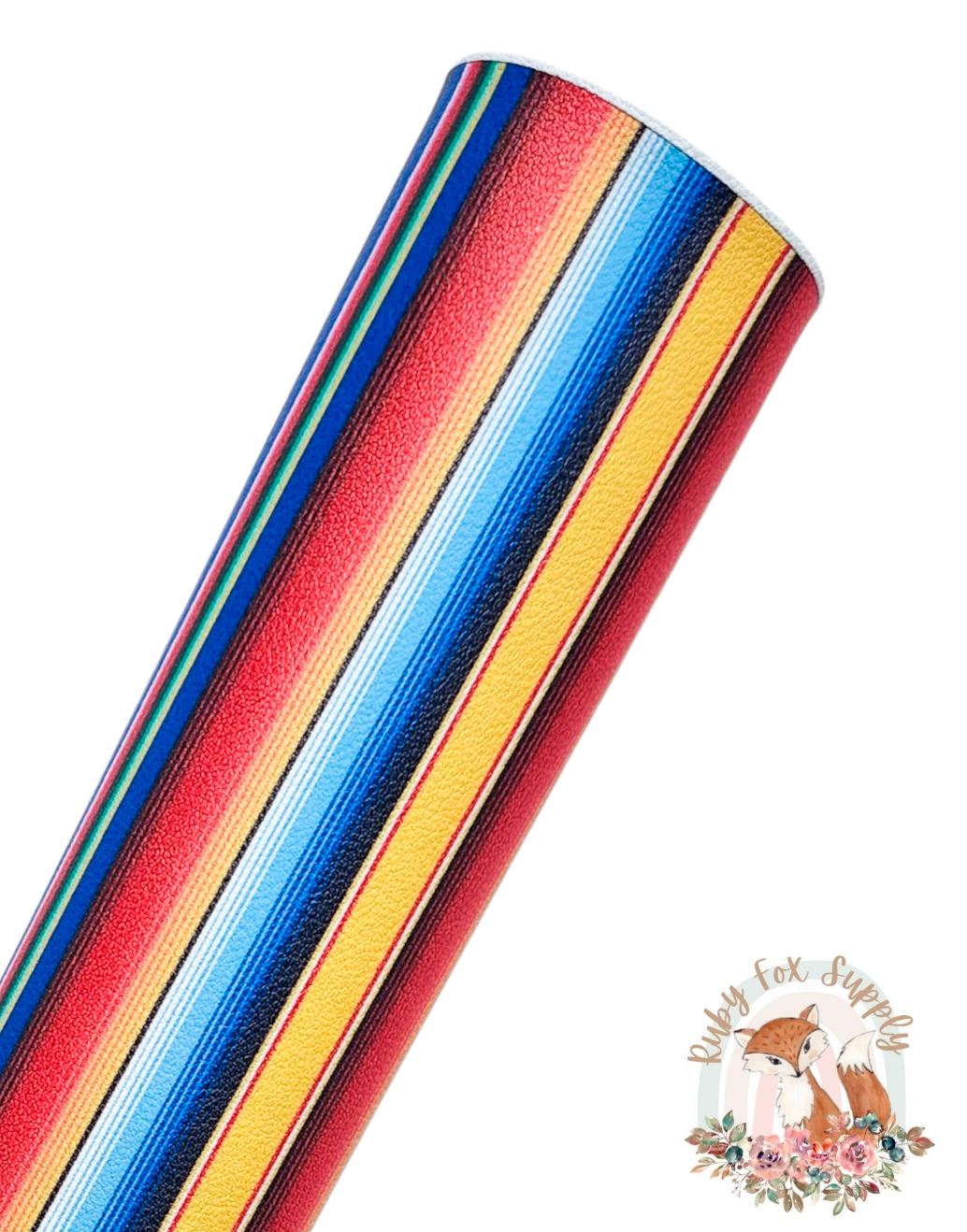 Serape 9x12 faux leather sheet